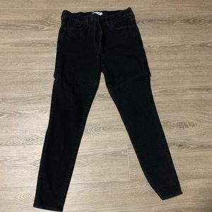 Black Madewell roadtripper jeans